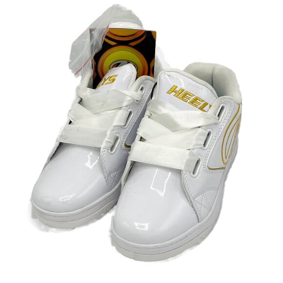 Heeley Propel 2.0 Shoe in White/Gold Size Y6/W7 - Picture 1 of 12